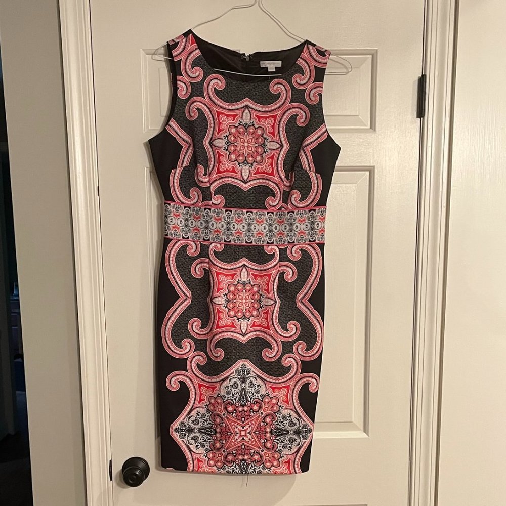 Women's New York & Company paisley patterned dress, size medium, new with tags